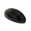 Fits Ford Focus 1998-2004 Door Wing Mirror Cover Black Passenger Side  thumbnail