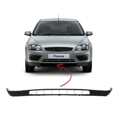 Fits Ford Focus 2005-2007 Front Bumper Spoiler Textured Dark Grey