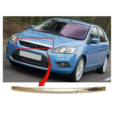 Fits Ford Focus 2008-2011 Bonnet Moulding Chromed