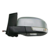 Fits Ford Focus 2008-2011 Door Wing Mirror Electric Heated W/ Puddle Lamp Primed Gray Passenger Side thumbnail