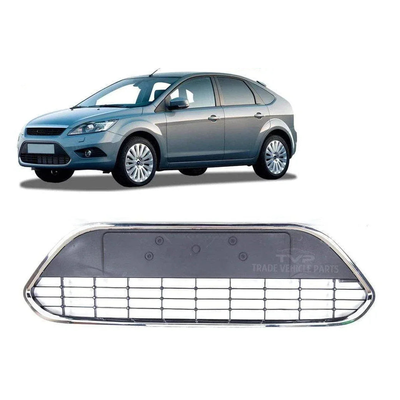 Fits Ford Focus 2008-2011 Front Bumper Centre Grille With Chrome Frame 