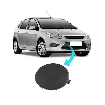 Fits Ford Focus 2008-2011 Front Bumper Towing Eye Cover Black Not Primed