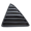 Fits Ford Focus 2011-2014 Front Bumper Corner Grille Triangle Mat Black Passenger Side  thumbnail