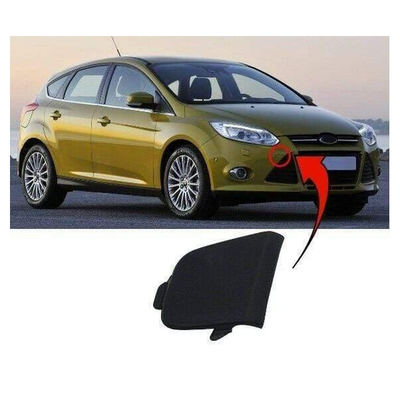 Fits Ford Focus 2011-2014 Front Bumper Towing Eye Cover Black