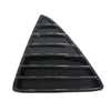 Fits Ford Focus 2011-2014 Front Bumper Triangle Grille Painted Black Gloss Passenger Side thumbnail