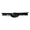 Fits Ford Focus 2011-2014 Front Top Grille Painted Black With Chrome Moulding thumbnail
