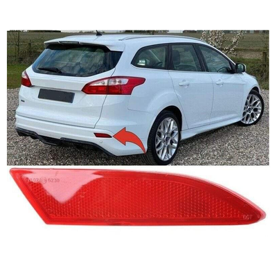 Fits Ford Focus 2011-2014 Rear Bumper Reflector Driver Side