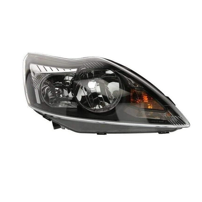 Fits Ford Focus Hatchback 2008-2011 Headlight Headlamp W/ Motor Black Type Right Rh