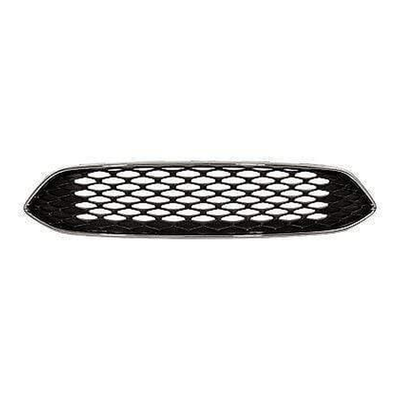 Fits Ford Focus St 2014- Centre Front Main Grille Mat Chrome