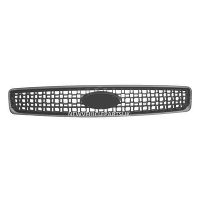 Fits Ford Fusion 2006-2012 Front Grille Centre Radiator With Chrome Frame 