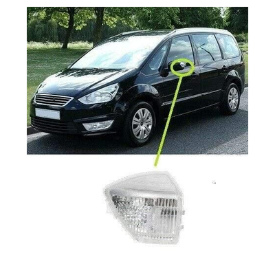 Fits Ford Galaxy 2006-2015 Door Wing Mirror Indicator Clear Lens Passenger Side