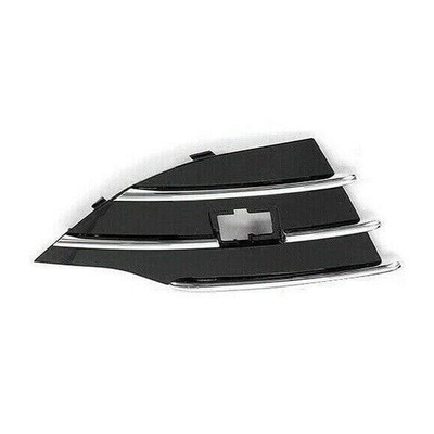 Fits Ford Kuga 2013-2016 Front Bumper Fog Grille Black With Chrome Moulding Right