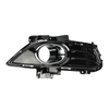 Fits Ford Mondeo 2015- Front Bumper Fog Grille Gloss Black Driver Side With Hole thumbnail