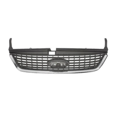 Fits Ford Mondeo Iv 2007-2010 Front Main Centre Grille Black Chrome New High Quality