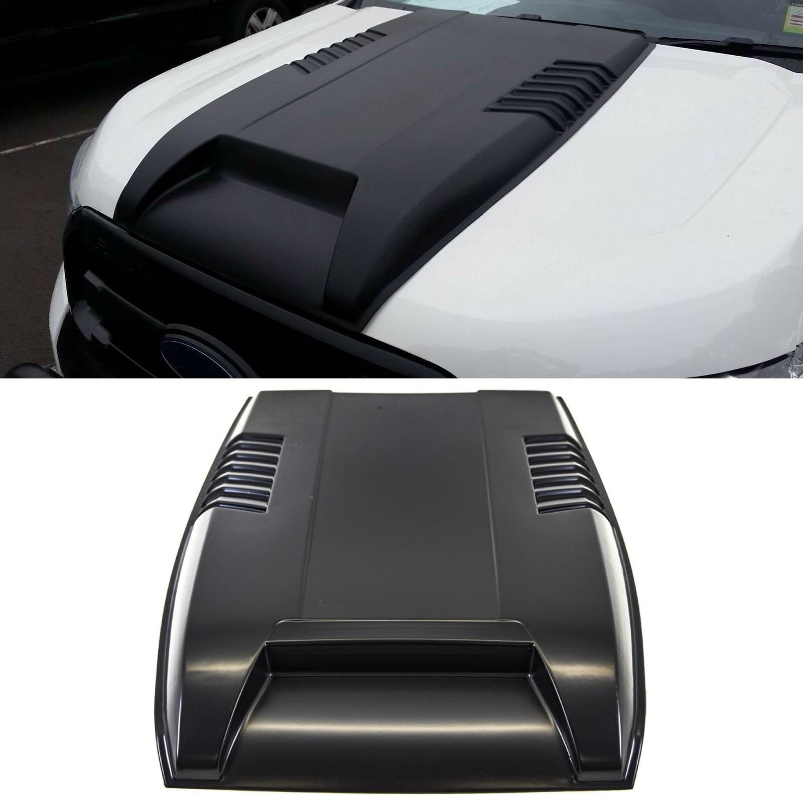 Ford Ranger T6 T7 T8 2016- Hood Vent Cover Bonnet Scoop Raptor Style Black Colour