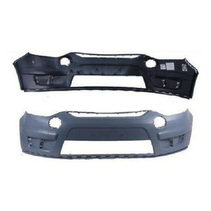 Fits Ford S-Max 2006-2011 Front Bumper Primed No Pdc Or Washer Holes