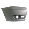 Fits Ford Transit 2006- Front Bumper Corner End Driver Side With Fog Light Hole Mat Gray Textured thumbnail