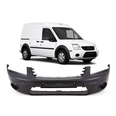 Fits Ford Transit Connect 2009-2013 Front Bumper Black No Fog Light Or Pdc Holes
