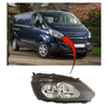 Fits Ford Transit Custom 2012-2018 Headlight Headlamp With Motor Black Type Driver Side thumbnail