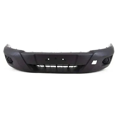 Fits Ford Transit Mk8 2014-2019 Front Bumper Grey Without Tow Eye Cover - tradevehicleparts.co.uk