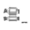BM Catalysts SiC DPF Diesel Particulate Filter Euro Level 3 or 4 BM11034P thumbnail
