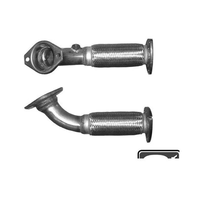 BM Catalysts Exhaust Pipe Front Pipe Euro Level 4 BM70549 product image
