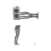 BM Catalysts Front Pipe BM70187 Euro 1 thumbnail