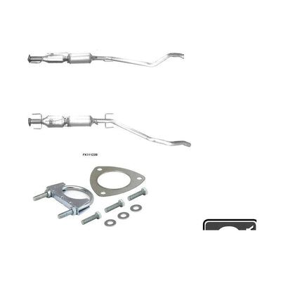 BM Catalysts Approved Diesel Catalytic Converter & SiC DPF Diesel Particulate Filter Euro Level 4 BM11122HP product image