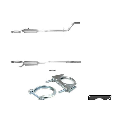 BM Catalysts Approved Diesel Catalytic Converter & SiC DPF Diesel Particulate Filter Euro Level 5 BM11274HP product image