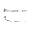 BM Catalysts Petrol Catalytic Converter BM91232 Euro 2 thumbnail