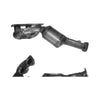BM Catalysts Petrol Catalytic Converter BM91477 Euro 2 thumbnail