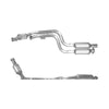 BM Catalysts Petrol Catalytic Converter BM91527 Euro 2 thumbnail