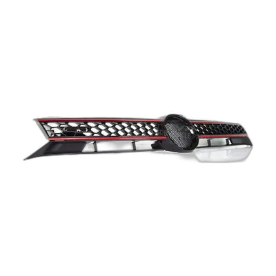 Fits VW Golf Mk6 2009-2013 Front Main Centre Grille Gti Only Black With Red Slats product image