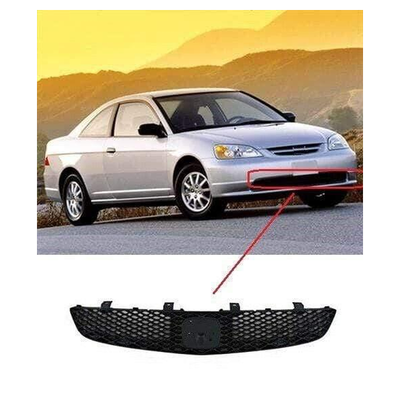 Fits Honda Civic 2001-2003 Type R Front Grille Main Centre