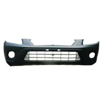 Fits Honda Crv 2005-2007 Front Bumper W/T Fog Holes Gray Textured