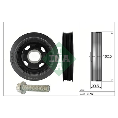 INA Crankshaft Belt Pulley Set 544017920