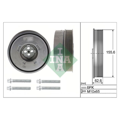 INA Crankshaft Belt Pulley Set 544050120