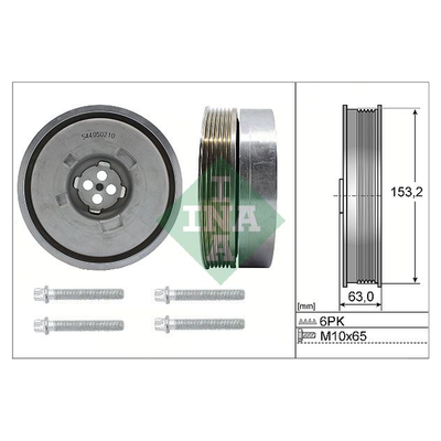 INA Crankshaft Belt Pulley Set 544050220