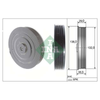 INA Crankshaft Pulley (tvd) 544000910 thumbnail