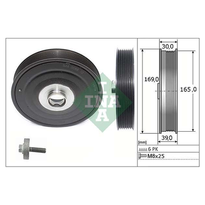 INA Crankshaft Pulley (tvd) 544008820