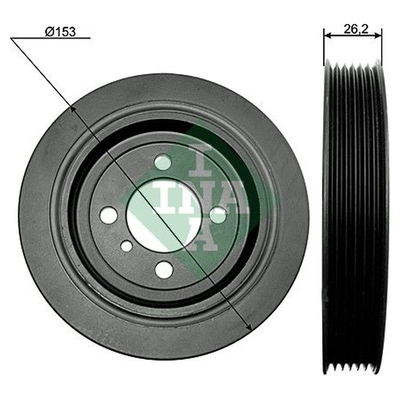 INA Crankshaft Pulley (tvd) 544009310