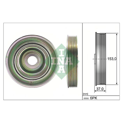 INA Crankshaft Pulley (tvd) 544009710