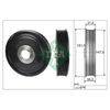 INA Crankshaft Pulley (tvd) 544011010 thumbnail