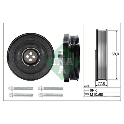 INA Crankshaft Pulley (tvd) 544013020