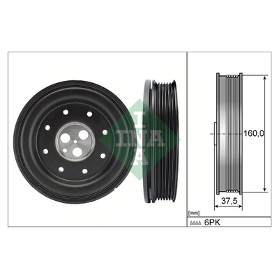 INA Crankshaft Pulley (tvd) 544013410