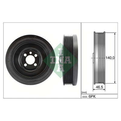INA Crankshaft Pulley (tvd) 544013810