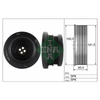 INA Crankshaft Pulley (tvd) 544014810 thumbnail