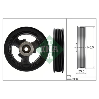 INA Crankshaft Pulley (tvd) 544014910