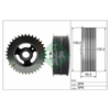 INA Crankshaft Pulley (tvd) 544015210 thumbnail