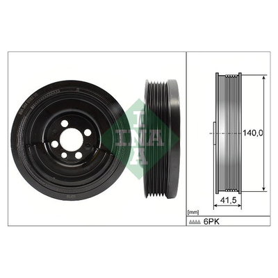 INA Crankshaft Pulley (tvd) 544016310
